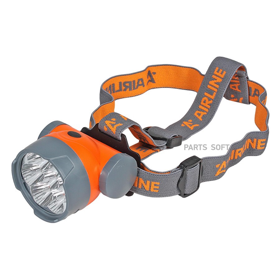 Фонарь налобный "AIRLINE" (LEDx7, на батарейках, большой) - AIRLINE None None